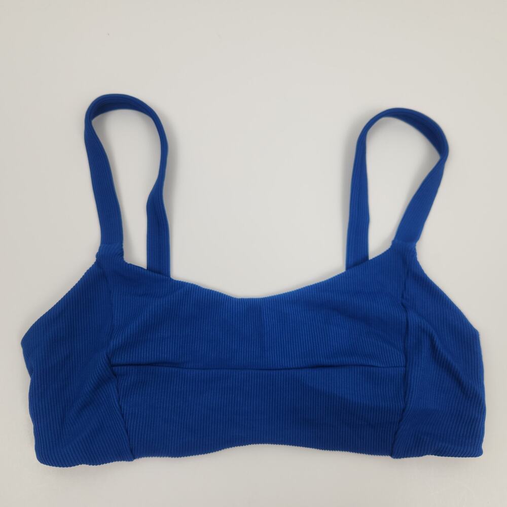 L*Space Jess Bikini Top in Indigo Blue Size XS NWT